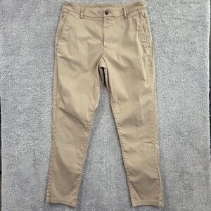 Birddogs Boomstick Chino Pants Mens Size 32x30 Tan Tapered Lined Stretch Pockets